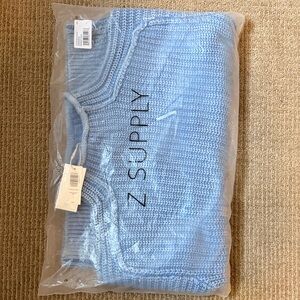 Z Supply Sky Blue Knit Pullover